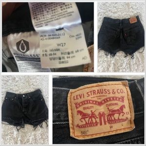 Levi’s 501 shorts.